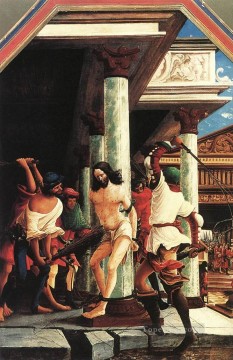 Denis van Alsloot Painting - La flagelación de Cristo flamenco Denis van Alsloot